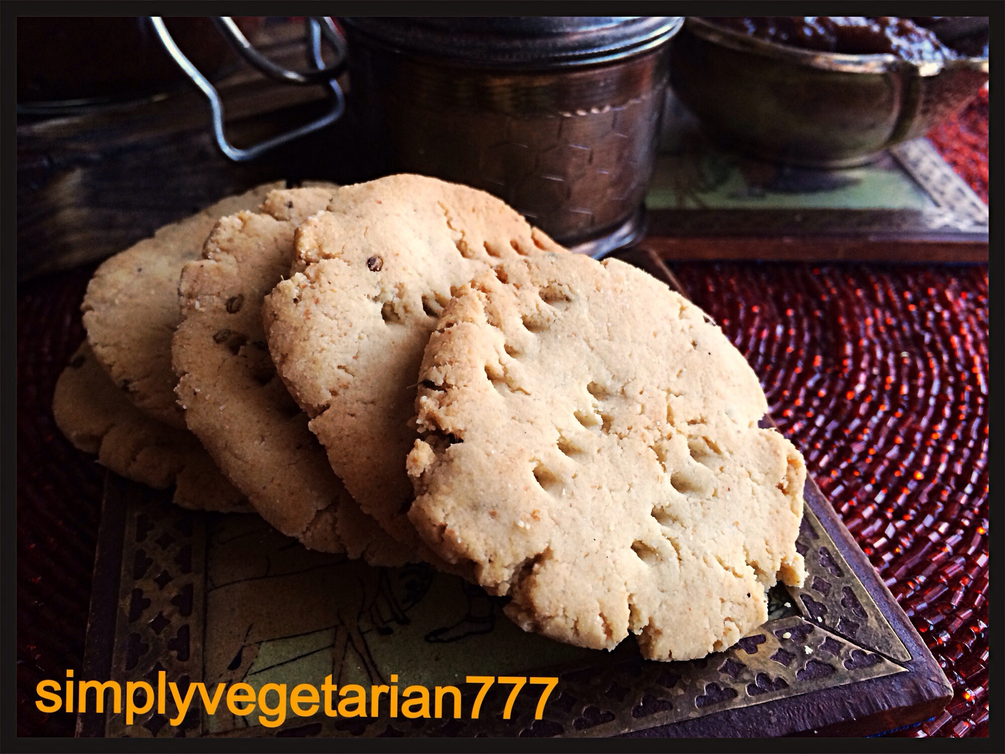Baked Millet Crackers Vegan/ Vegetarian simplyvegetarian777