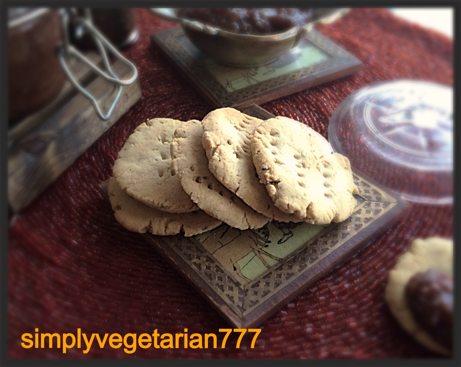 Baked Millet Crackers Vegan/ Vegetarian simplyvegetarian777