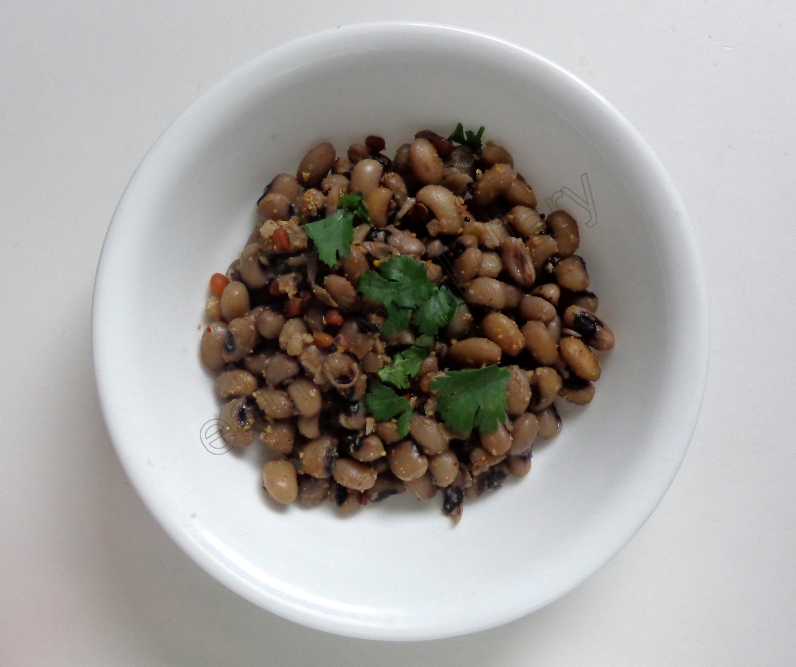 Guest Post by Apsara Sprouted Black Eye Beans Cooked 2 Ways Sweet