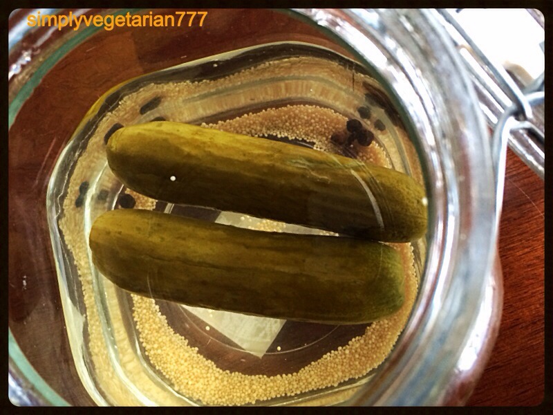Pickled Baby Cucumbers simplyvegetarian777