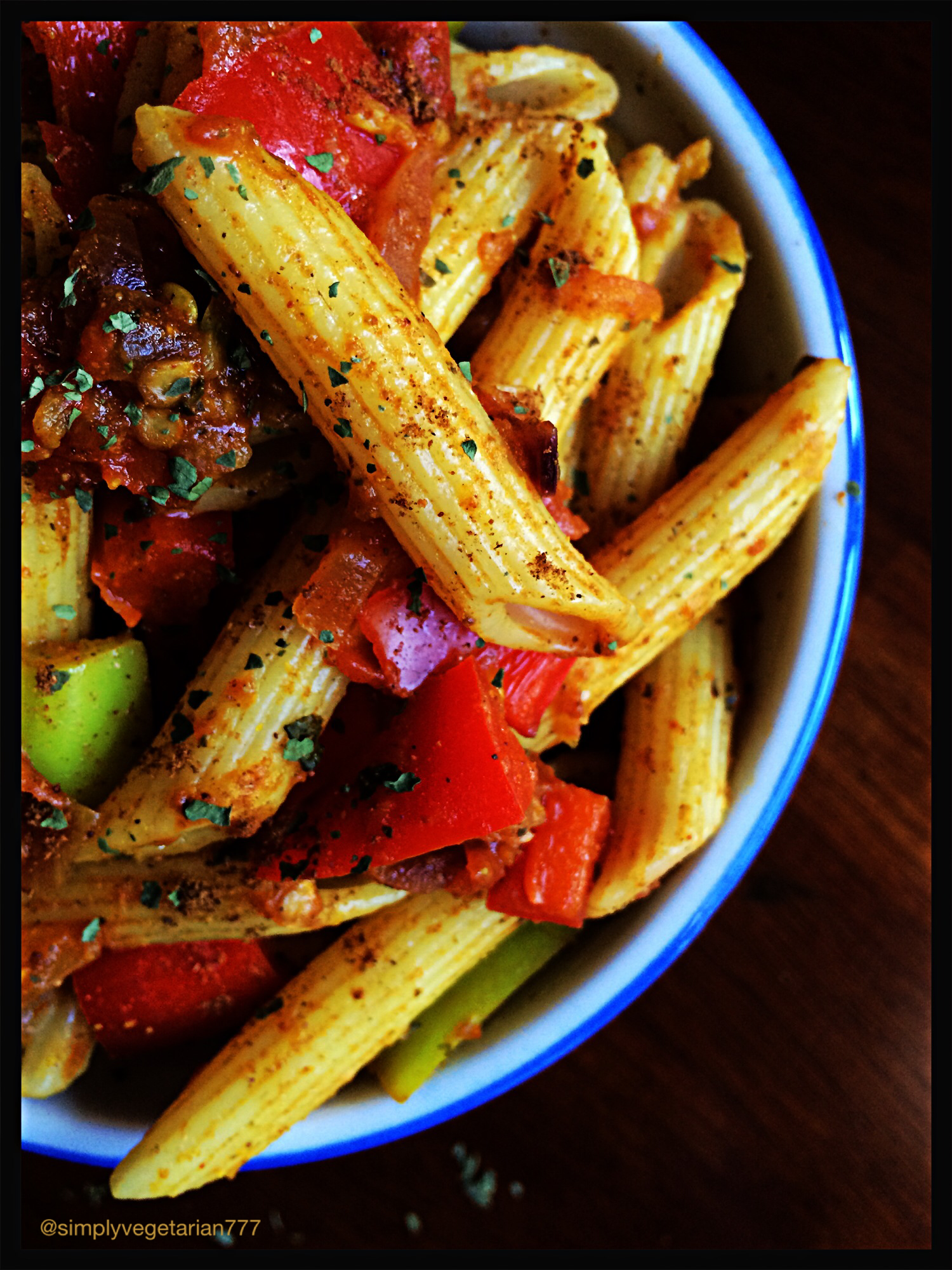 Pasta Masala (Oil free), when Pasta swears in Indian Tadka ...