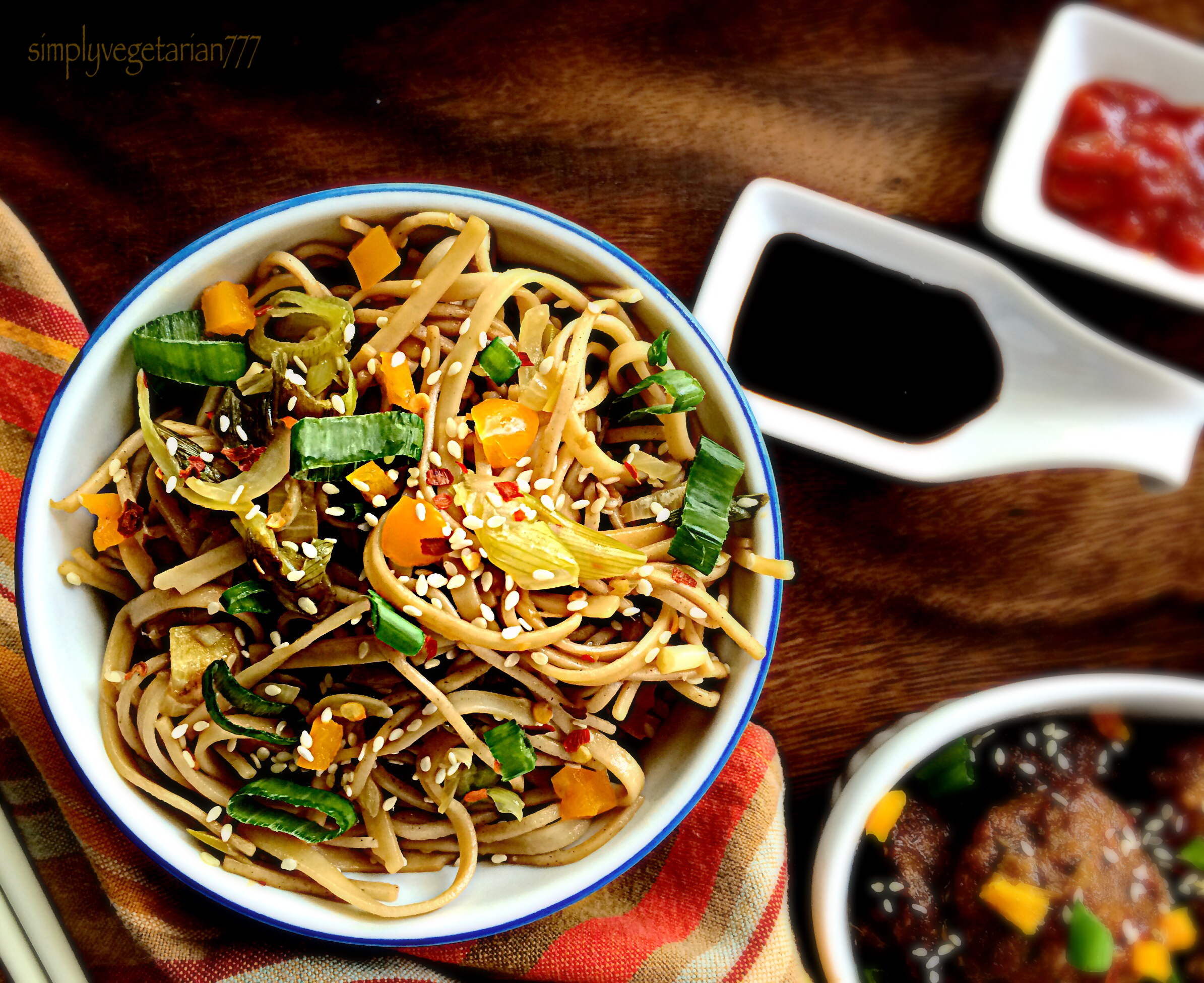 Honey Chili Lime Noodles