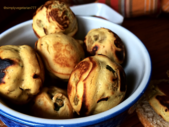 Aloo Bonda in Appe Pan