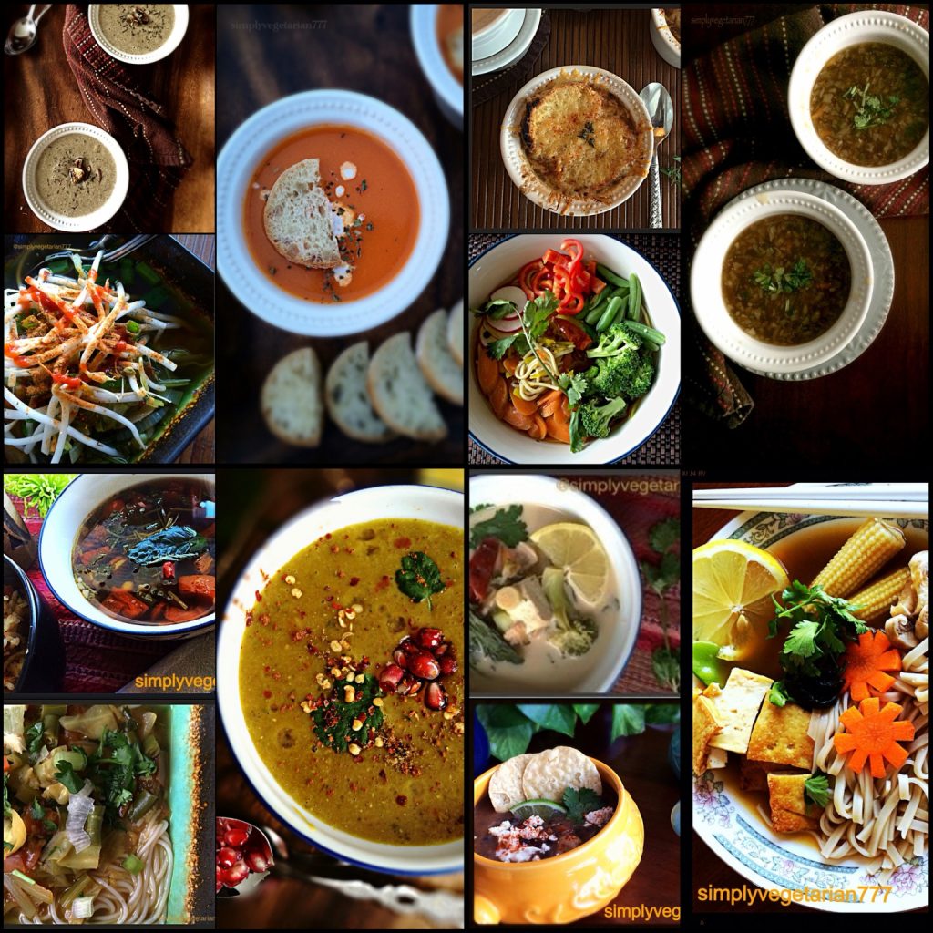 12 Vegetarian Soups - A Meatless Monday Collection