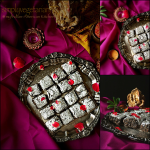 Kaju Chocolate Barfi – Warmest Diwali Wishes