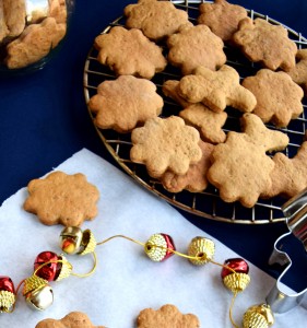 Fresh Ginger Eggless Cookies by Swati