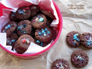 Fudgy Chocolate Cookies by Sapna