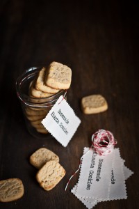 Sweet & Savory Orange Cumin Shortbreads by Prerna