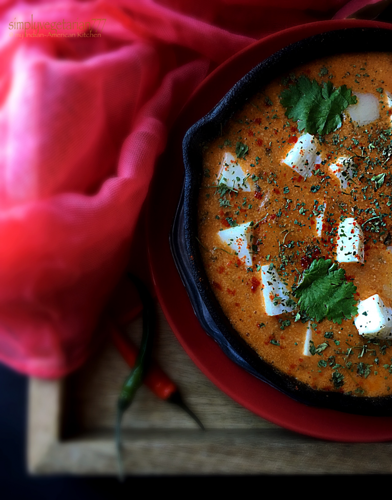 Paneer Butter Masala/Paneer Makhanwala