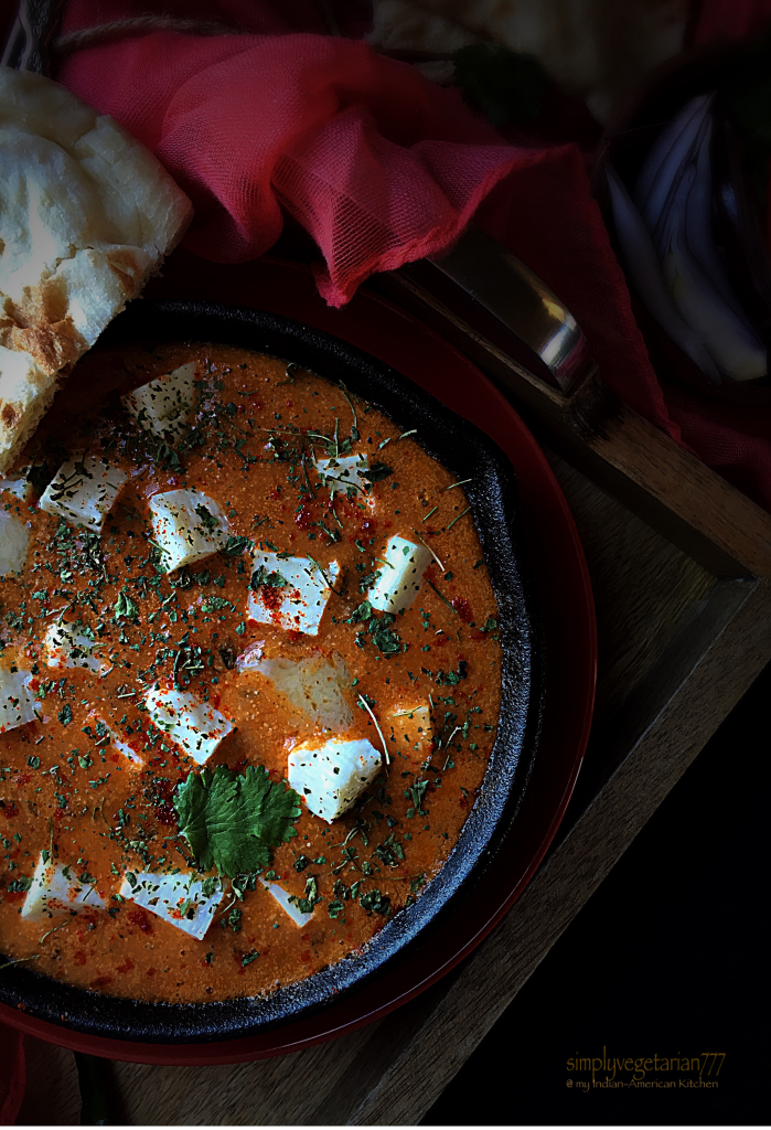 Paneer Butter Masala/Paneer Makhanwala