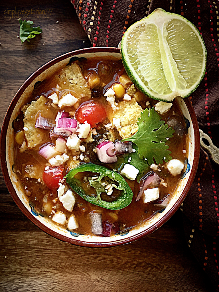 Smokey Veg Taco Soup