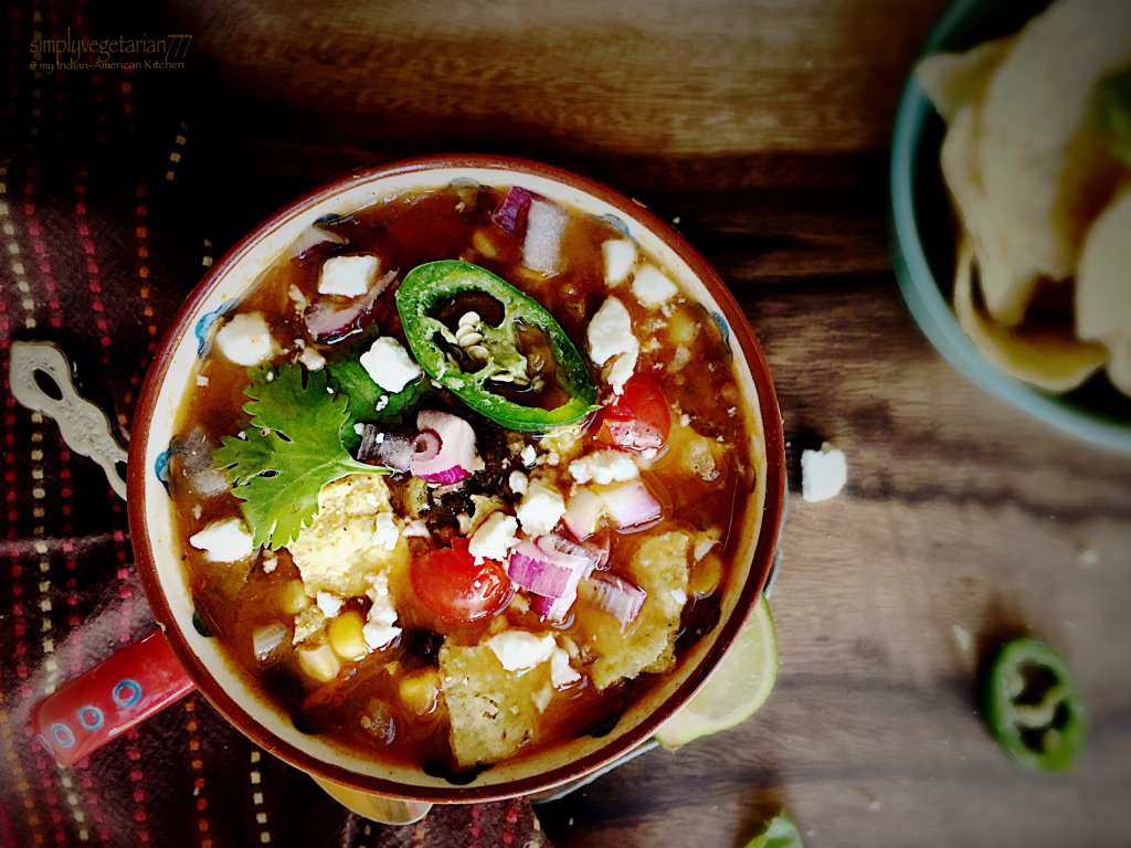 Smokey Veg Taco Soup