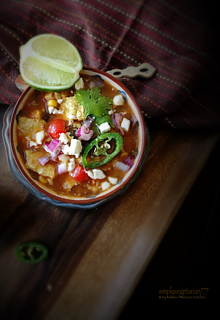 Smokey Veg Taco Soup