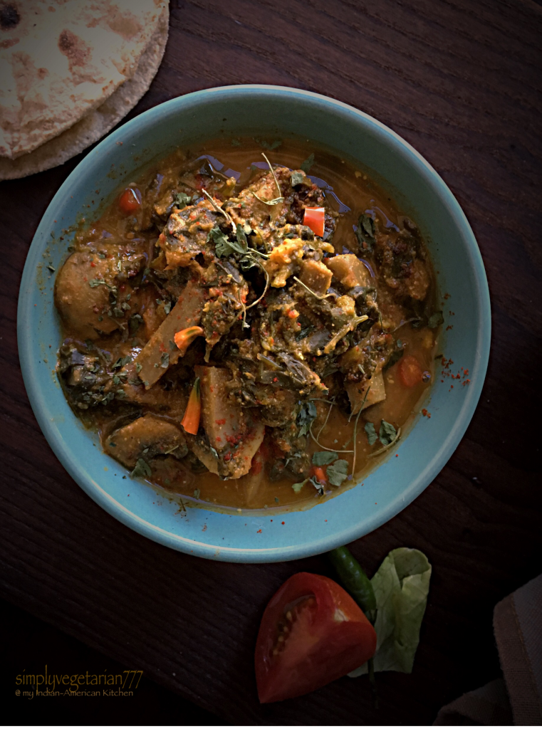 Methi Mushroom Curry