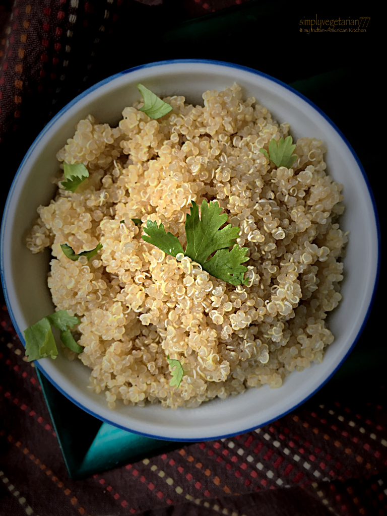 Cooking Quinoa in Pressure cooker - simplyvegetarian777