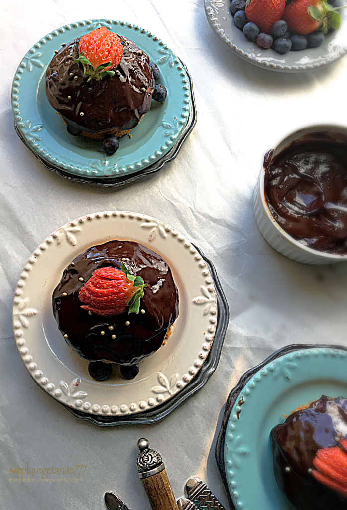 Basic Yellow Cake with Chocolate Ganache