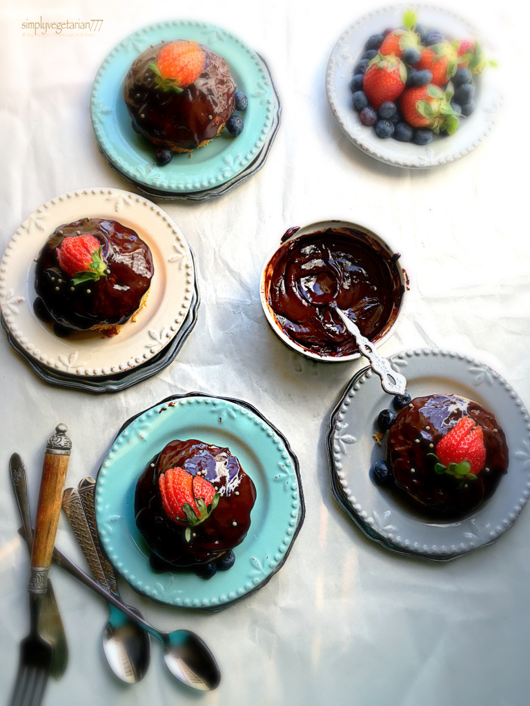 Basic Yellow Cake with Chocolate Ganache