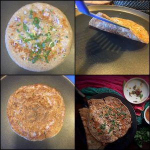 Instant Savory Oats Crepe - Oats Chilla (Healthy Recipe)