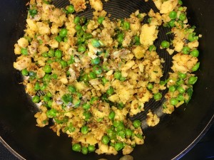 Making the Punjabi Filling