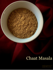 Chaat Masala - 2 Recipes