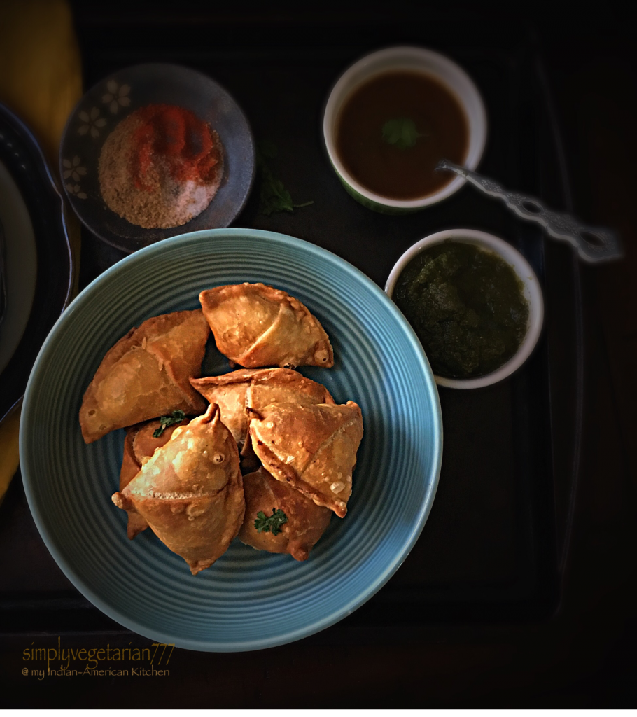 Matar Aloo Ka Samosa - Bliss of Cooking