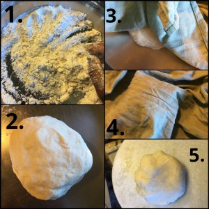 Making Samosa Dough