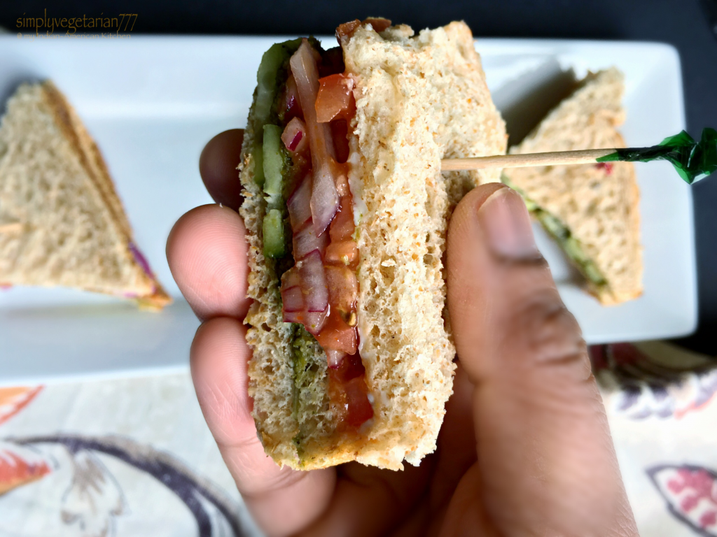 Vegetable Cocktail Sandwiches