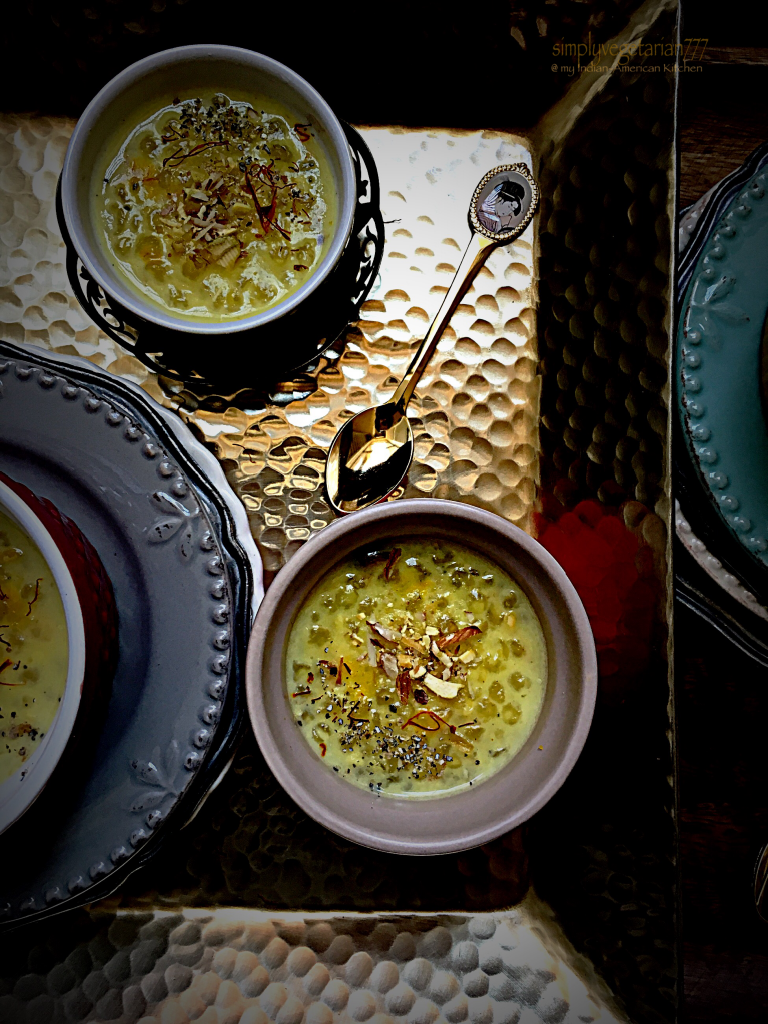 Sabudana Kheer / Sago Milk Pudding