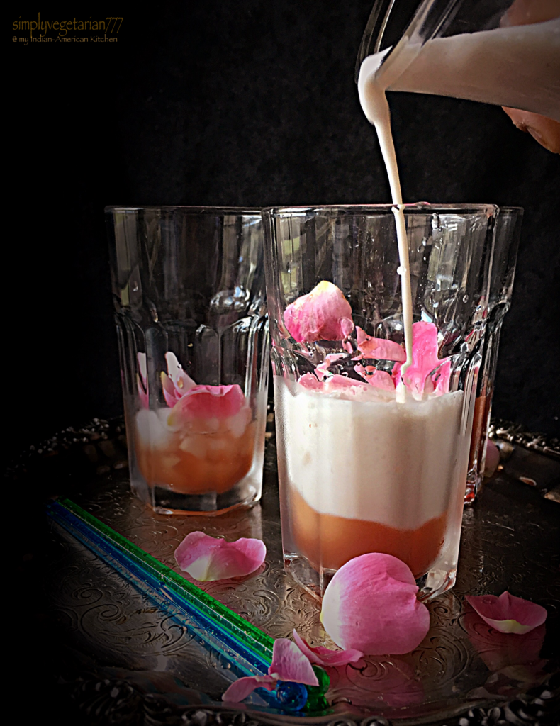 Rose Lassi & Simple Rose Syrup Recipe