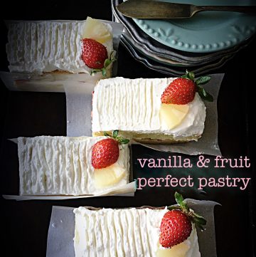 Vanilla & Fruit Perfect Pastry - Detailed recipe