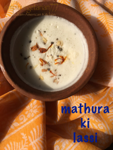 Mathura ki lassi – Thick Yogurt Drink