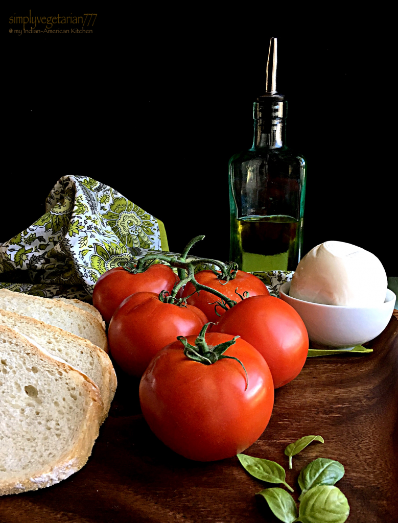 Tomato Mozzarella Basil Panini