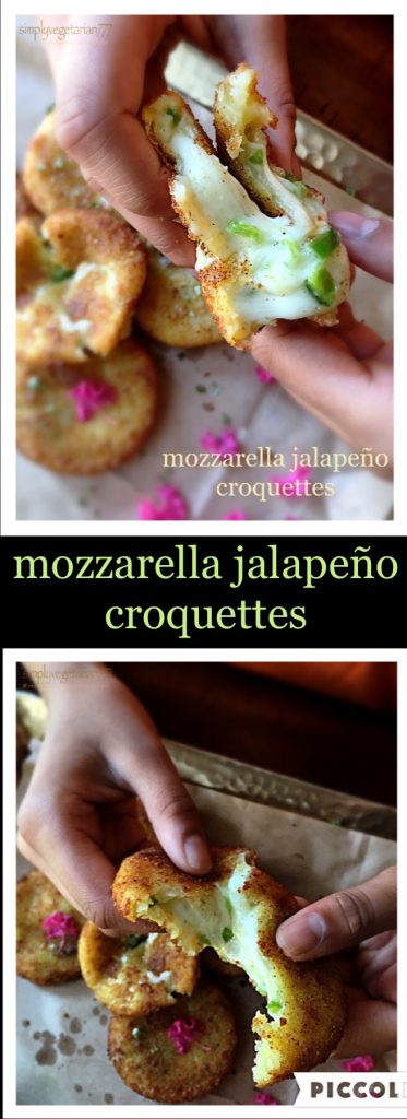 Mozzarella Jalapeño Croquettes