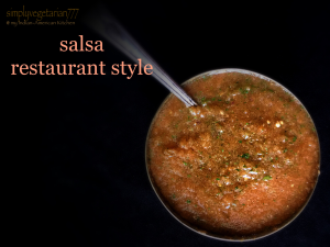 Salsa Restaurant Style