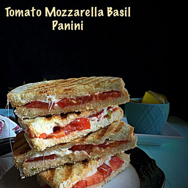 Tomato Mozzarella Basil Panini Easy Recipe Of Classic Panini