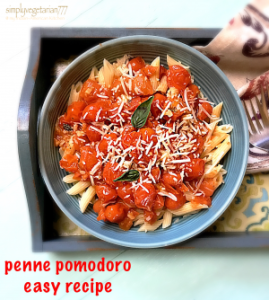 Penne Pomodoro Easy Recipe