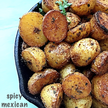 Spicy Mexican Skillet Potatoes