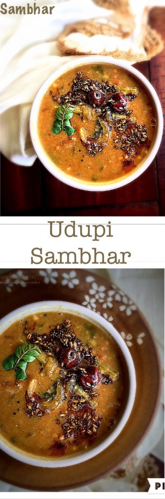 Udupi Style Sambhar 