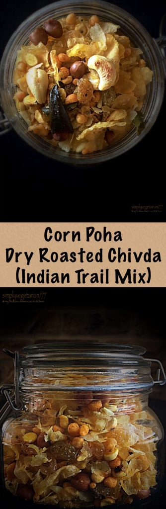 Corn Poha Dry Roasted Chivda Indian Trail Mix