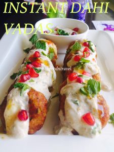 Bread Dahi Wada by Piyali