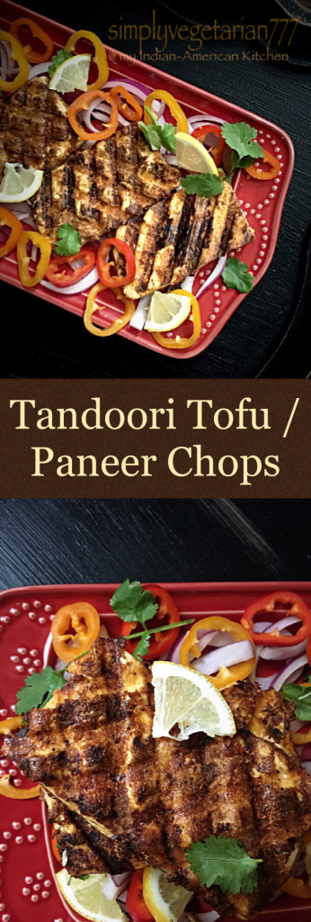 Tandoori Tofu / Paneer Chops