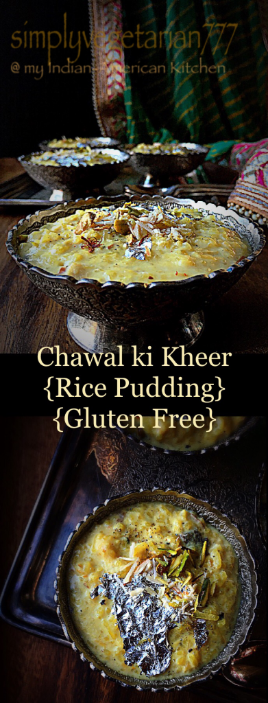 Chawal ki Kheer {Rice Pudding} - A Quick Recipe