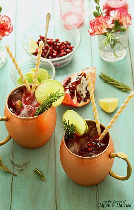 Pomegranate Mock Moscow Mule