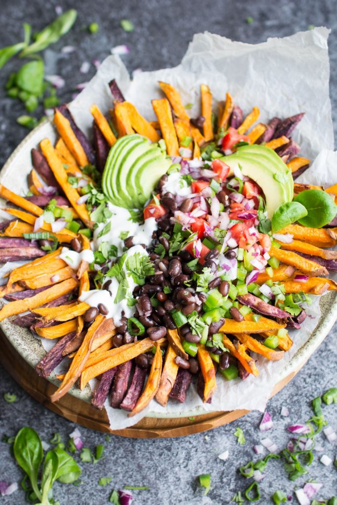 Mexican Style Baked Sweet Potato Fries