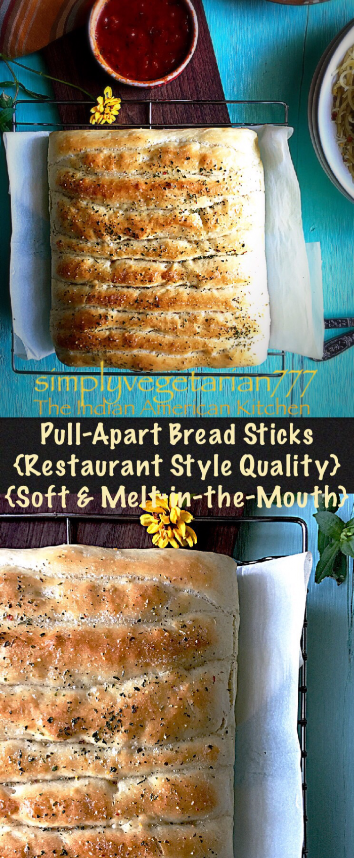 Pull Apart Bread Sticks {Restaurant Style & Super Soft}