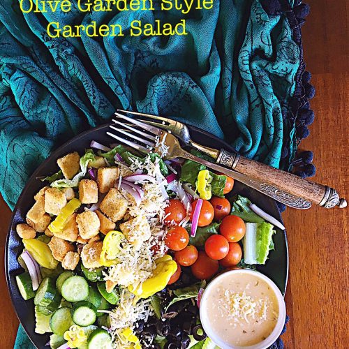 Olive Garden Salad Hack - Redhead Can Decorate