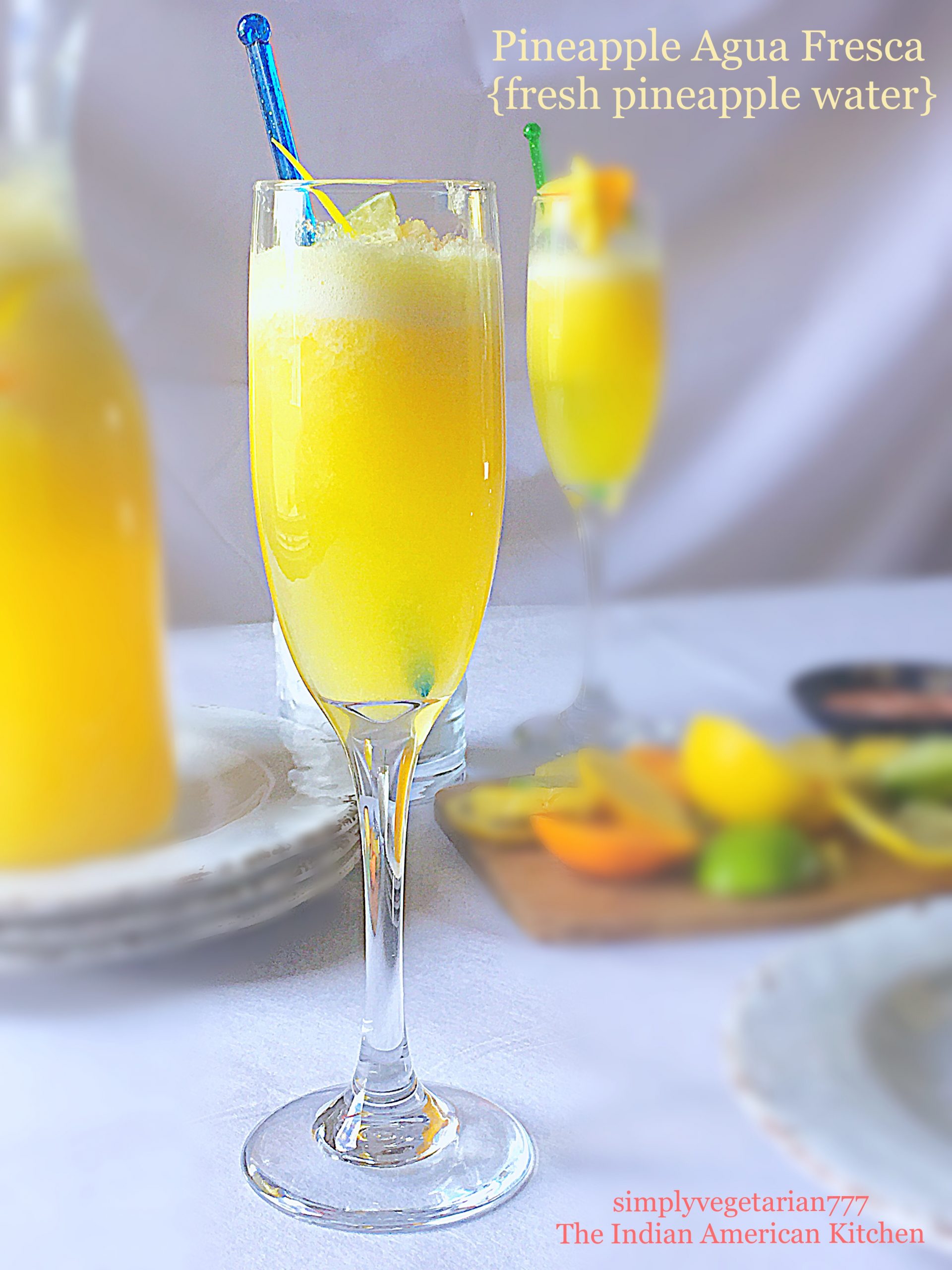 Face to Face Mimosa Glass Set - Juice Cleanse