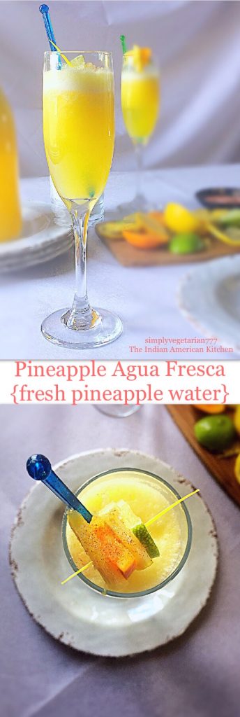 Pineapple Agua Fresca