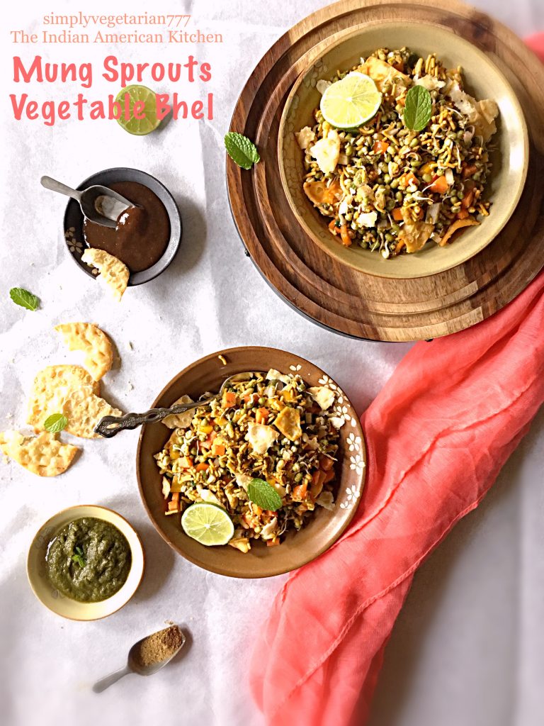 Mung Sprouts Vegetable Bhel