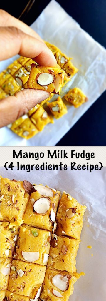 Mango Milk Fudge